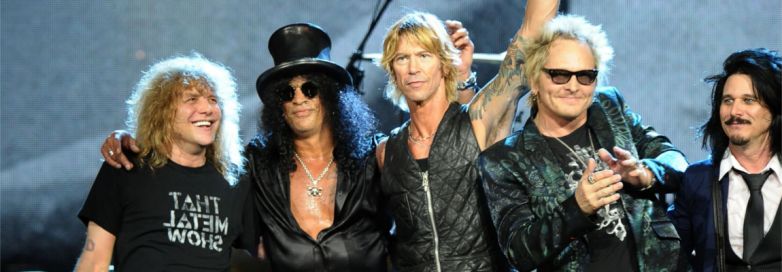 Guns N’ Roses, ritorno live a Roma al Circo Massimo